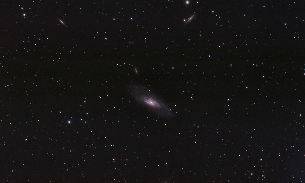 La Galassia M106 nei Cani da Caccia