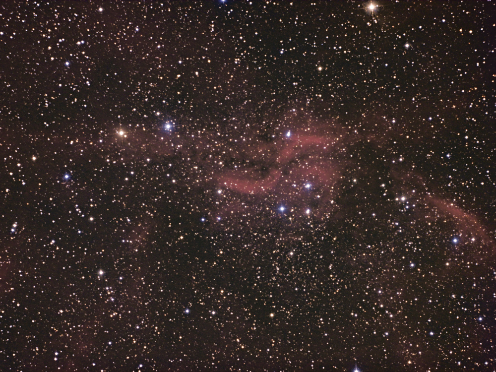 Propeller Nebula in Cygnus