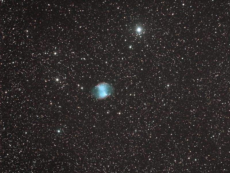 Nebulosa Dumbell in Vulpecula