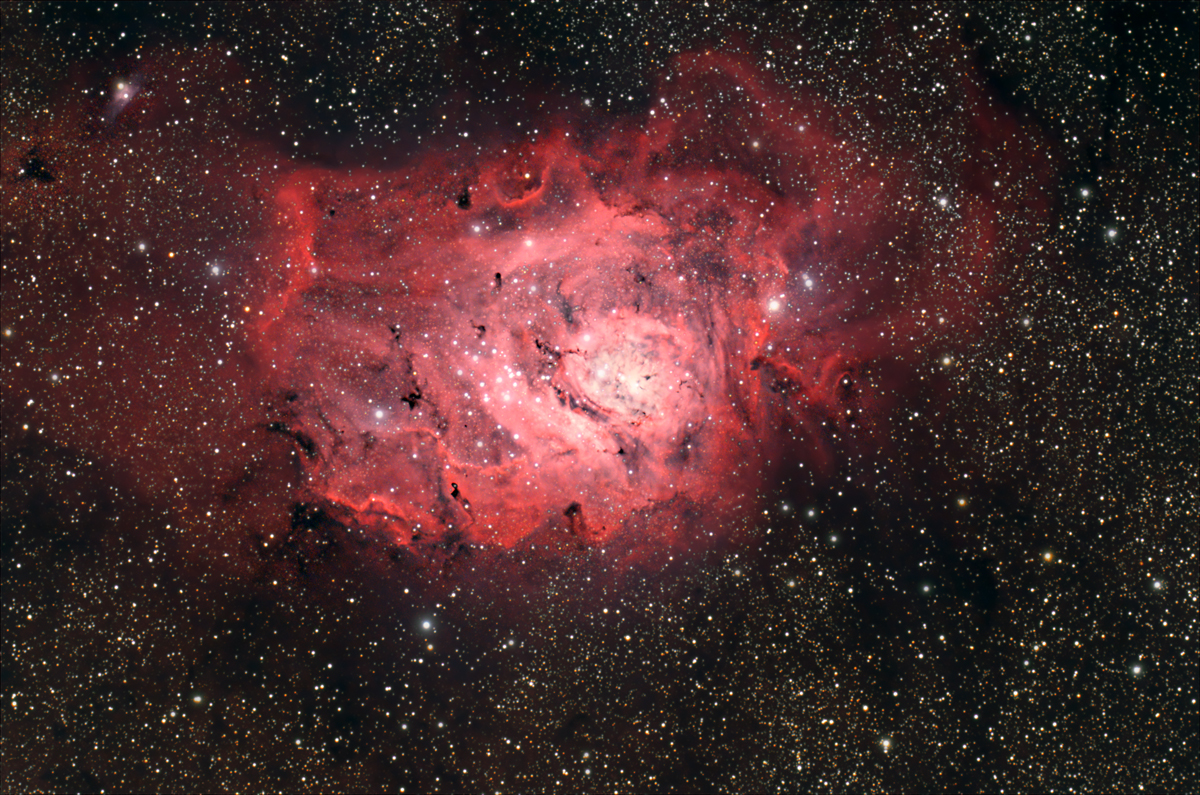 La Nebulosa Laguna - M8 (NGC 6523) nel Sagittario
