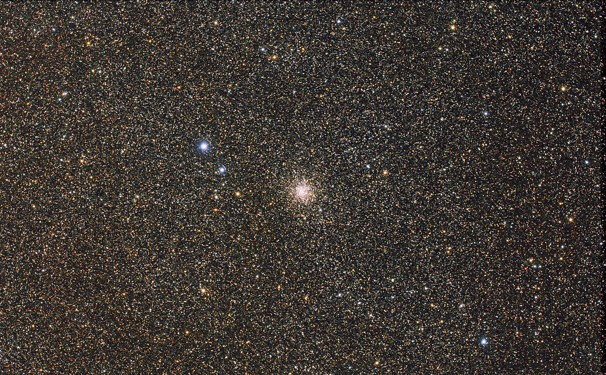 L'ammasso globulare M71 nella Sagitta