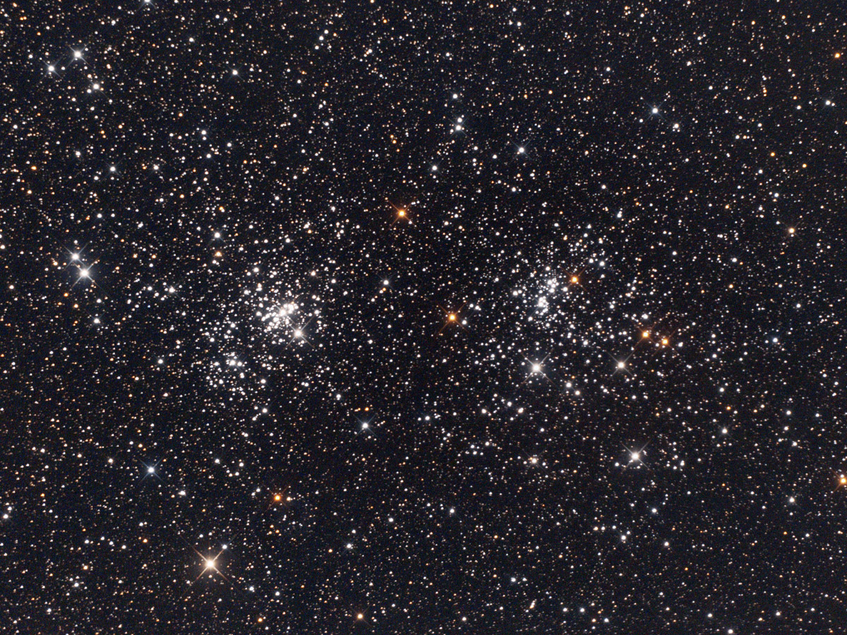 Doppio ammasso aperto Ngc 869/884 in Perseo