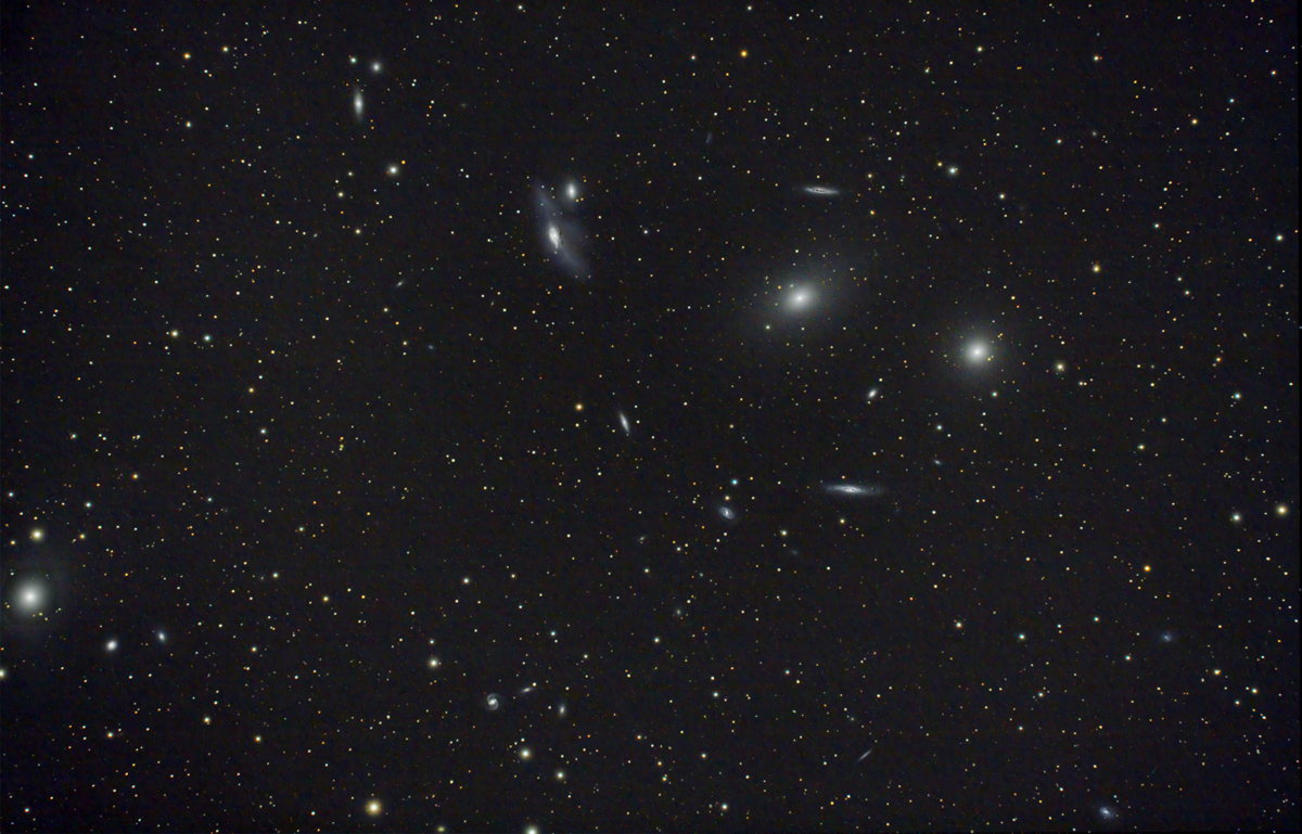 Markarian Chain in Virgo