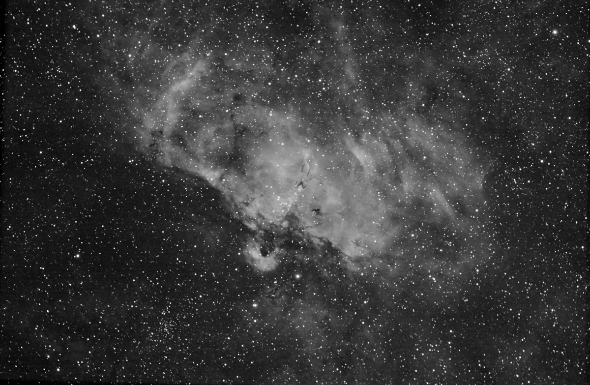 La Nebulosa Aquila - M 16 (NGC 6611) nel Serpente