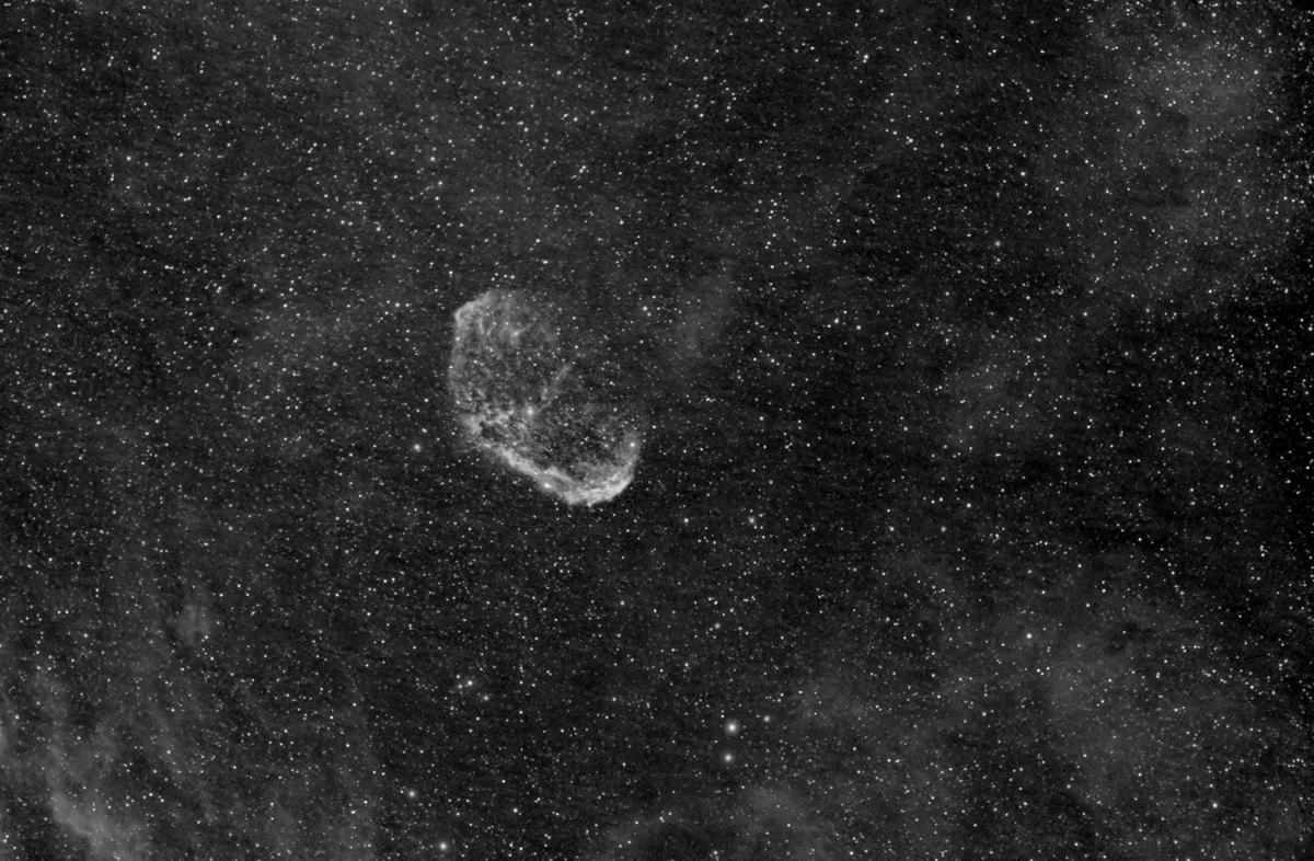 Nebulosa NGC 6888 Crescent nel Cigno