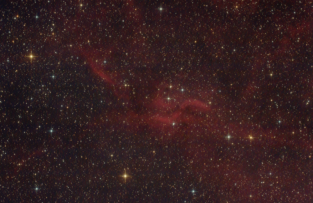Propeller Nebula in Cygnus